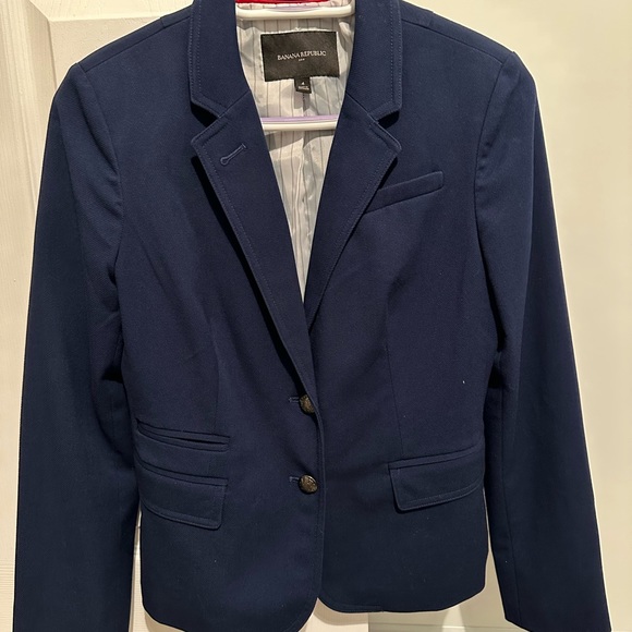 Banana Republic Blue Academy Blazer - Picture 5 of 8